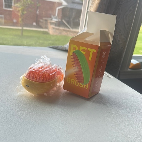 Other - Orange and Yellow Pet Brush